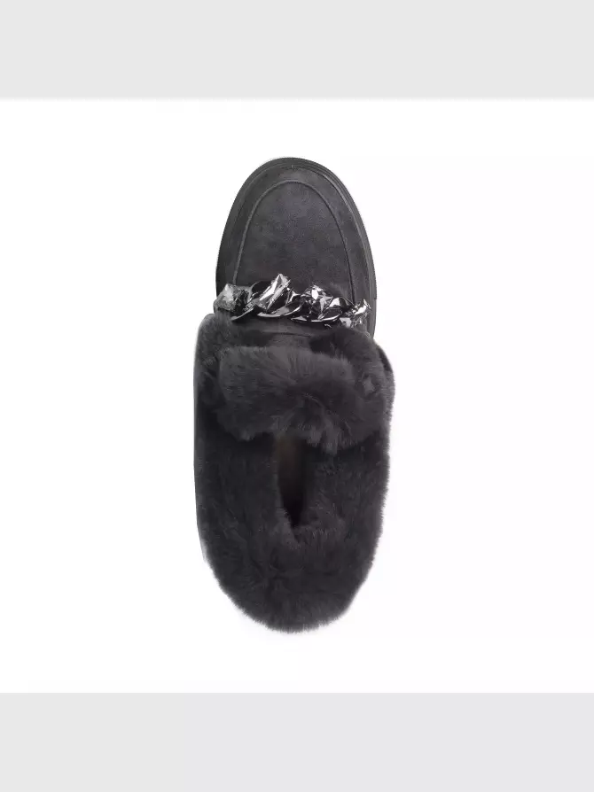 Жіночі черевики Respect: сірий, Зима - 01