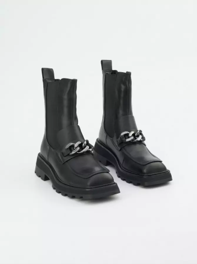 Female boots Respect: black, Demі - 01