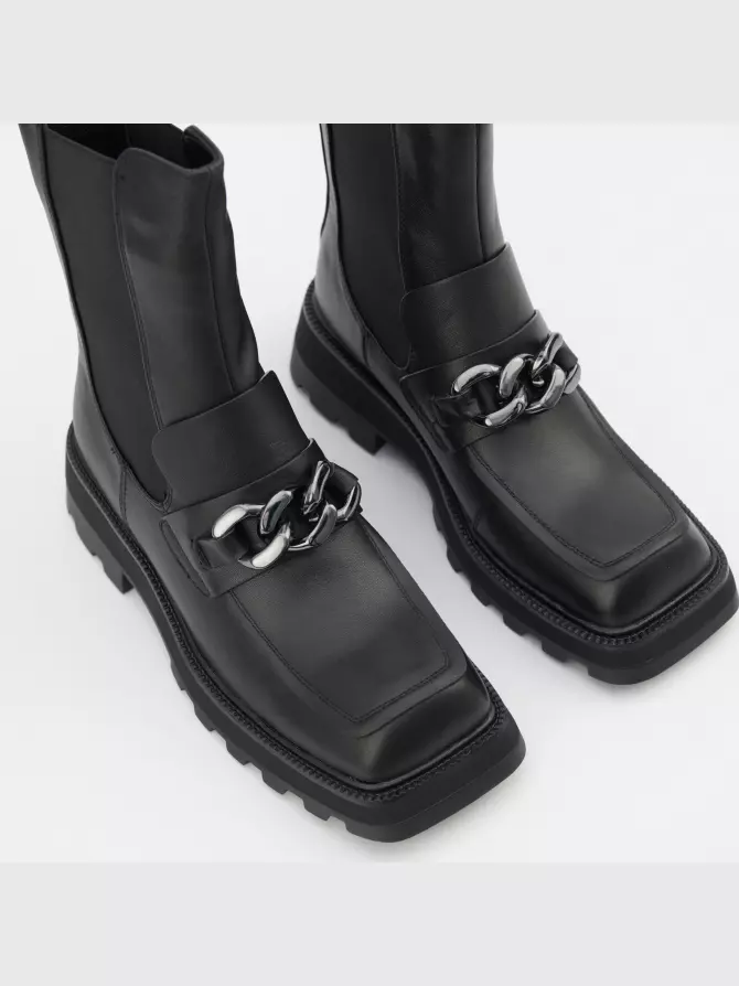 Female boots Respect: black, Demі - 06