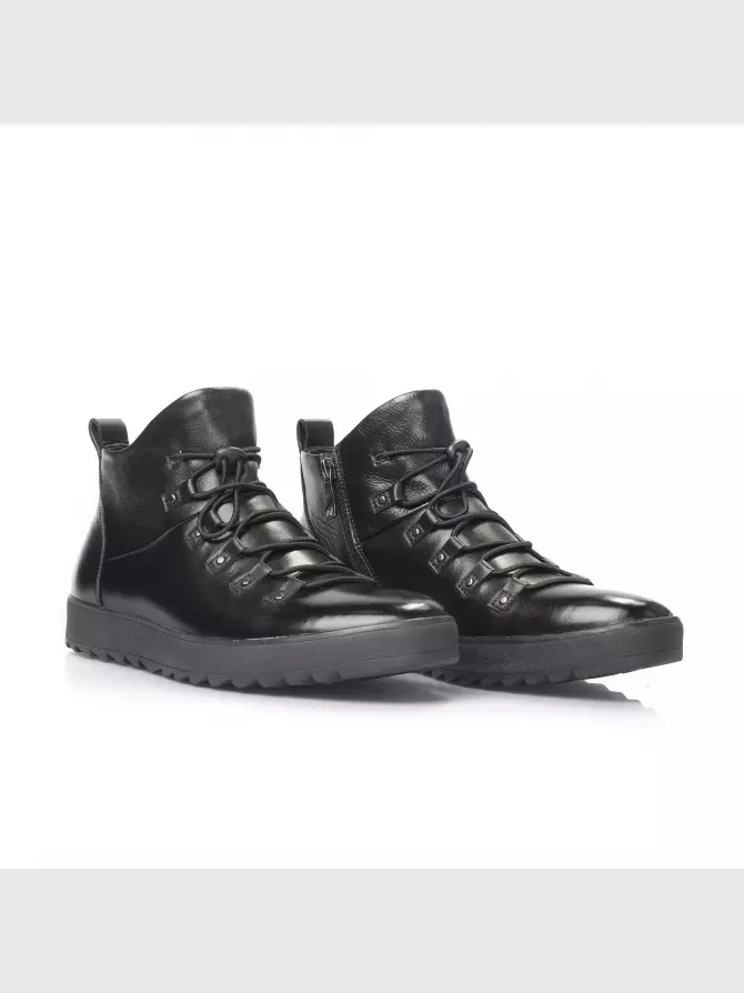 Чоловічі черевики Respect: чорний, Демі - 02