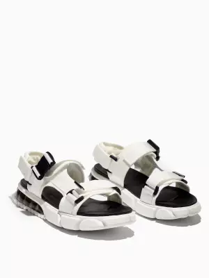 Male sandals Respect:  white, Summer - 02