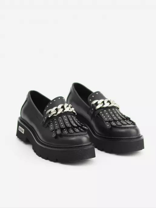 Women's loafers Respect: black, Demі - 01