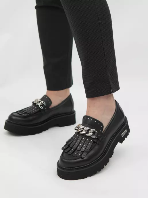 Women's loafers Respect: black, Demі - 06