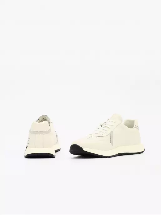 Male sneakers Respect: white, Year - 04