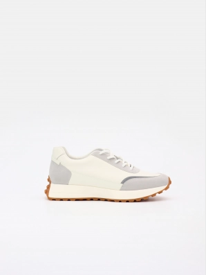 Male sneakers Respect:  white, Summer - 01