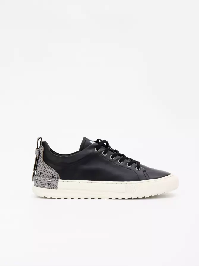 Men's Sneakers Respect: black, Summer - 00