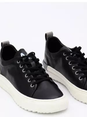 Men's Sneakers Respect:  black, Summer - 02