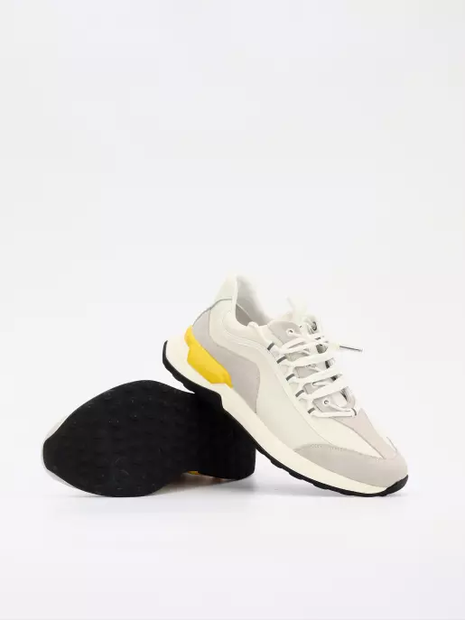 Male sneakers Respect: white, Year - 03