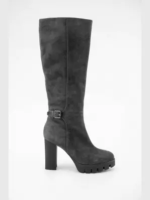 Жіночі чоботи Respect:  сірий, Зима - 01