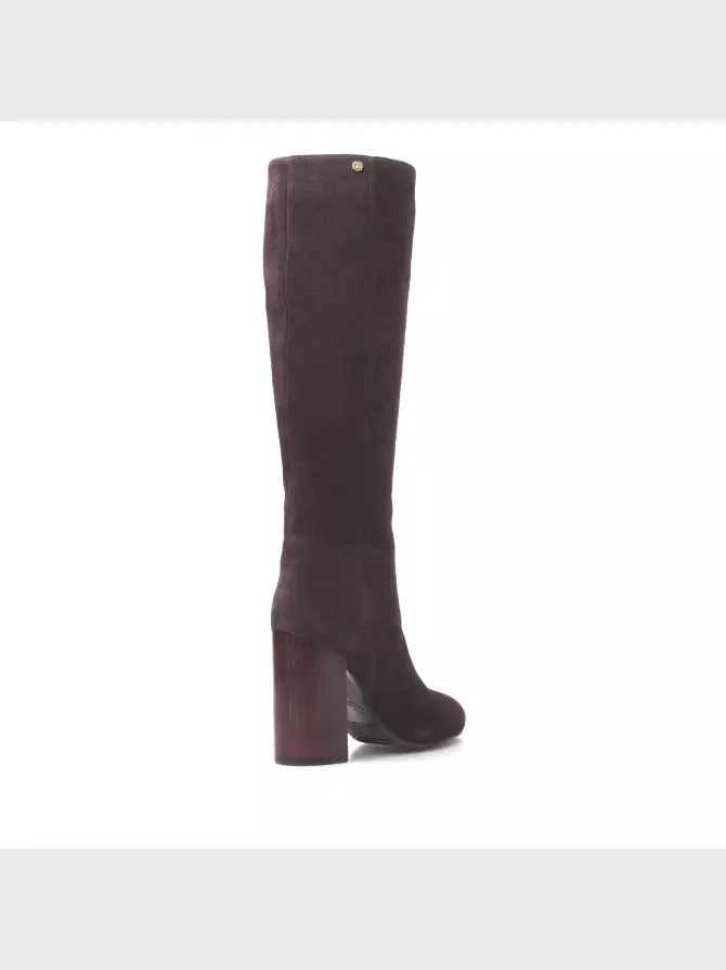 Female high boots Respect: brown, Winter - 03