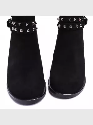 Female high boots Respect:  black, Winter - 02