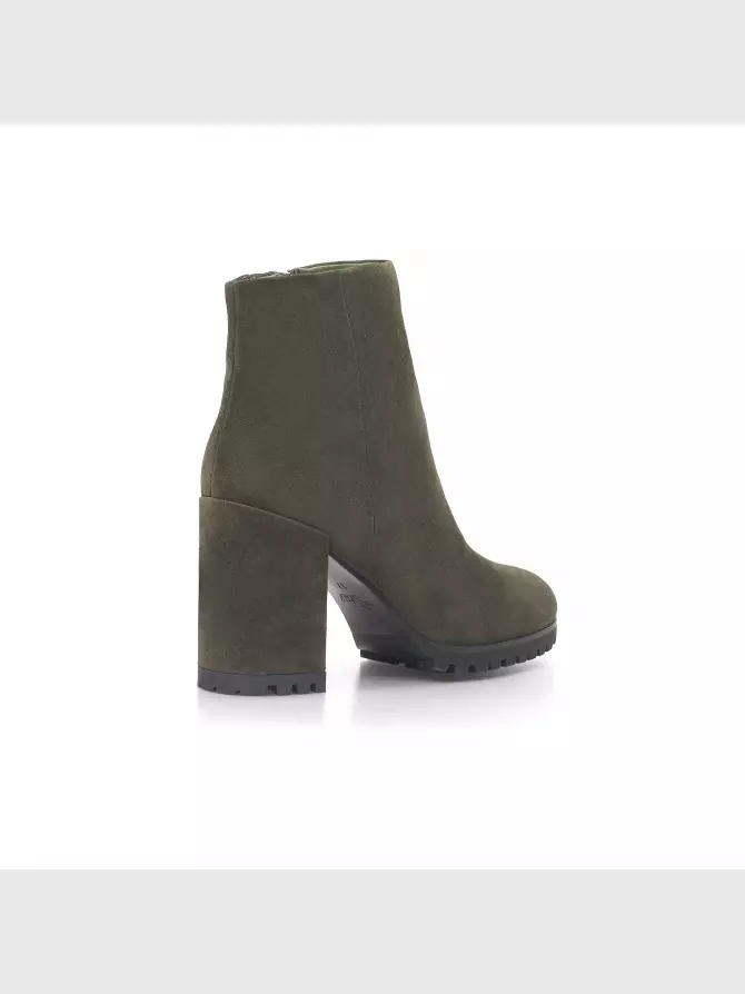 Женские ботинки Respect: зеленый, Зима - 03