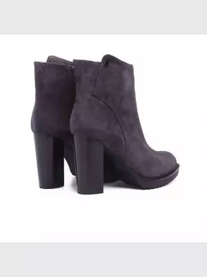 Female boots Respect:  grey, Winter - 02