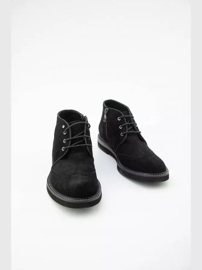 Мужские ботинки Respect: чёрный, Зима - 07