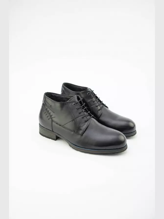 Мужские ботинки Respect: чёрный, Зима - 01