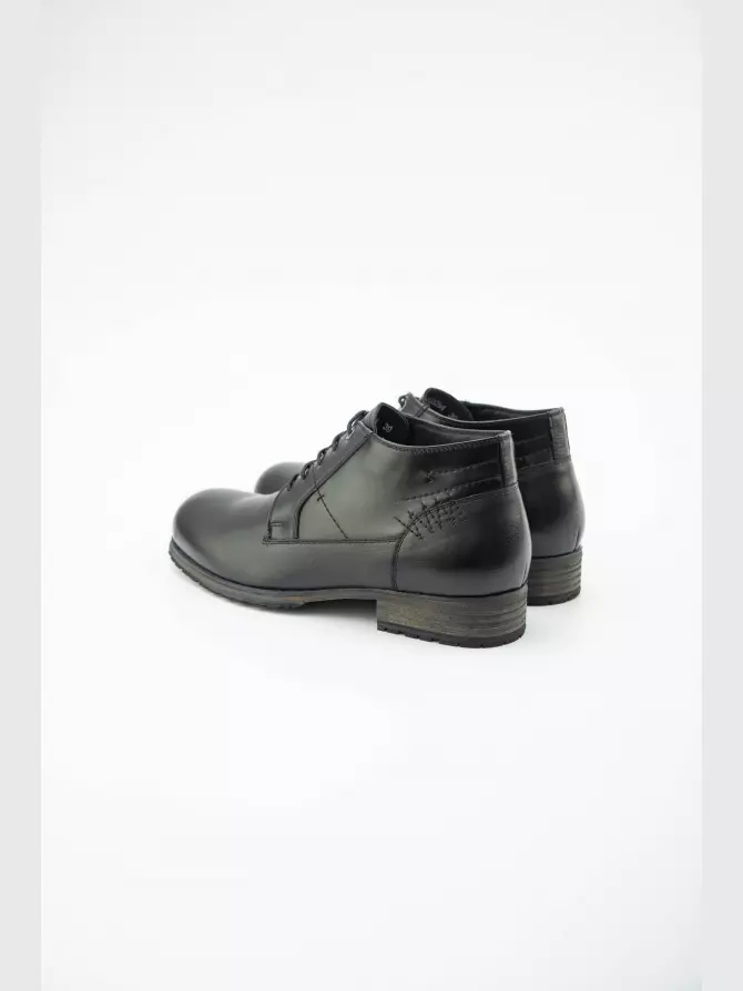 Мужские ботинки Respect: чёрный, Зима - 02