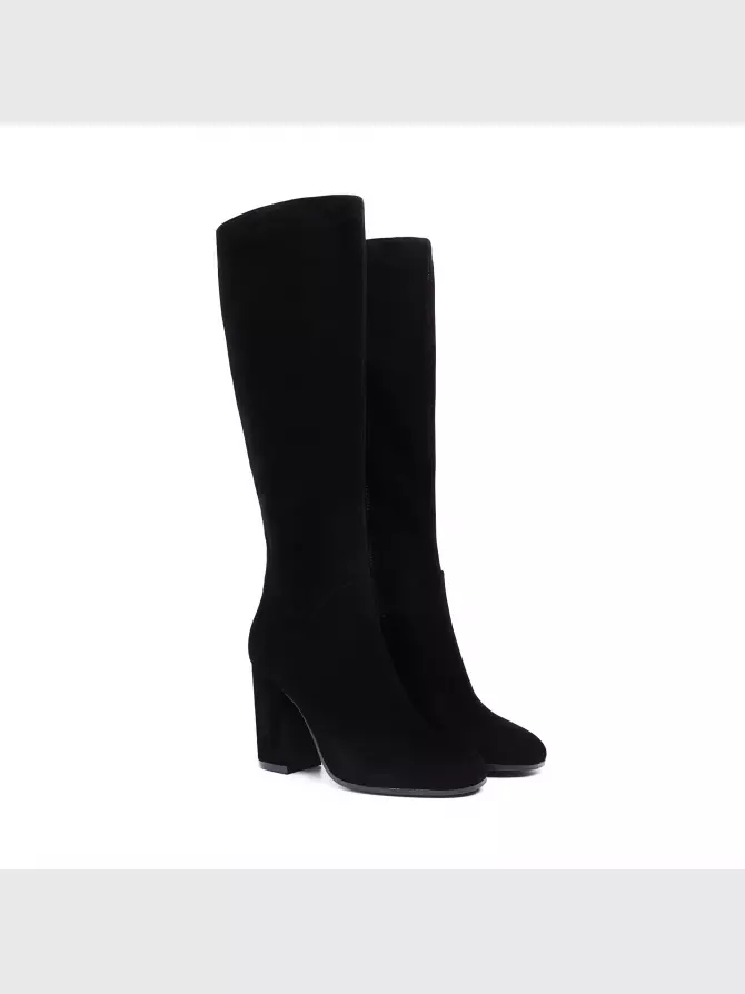 Female high boots Respect: black, Demі - 00