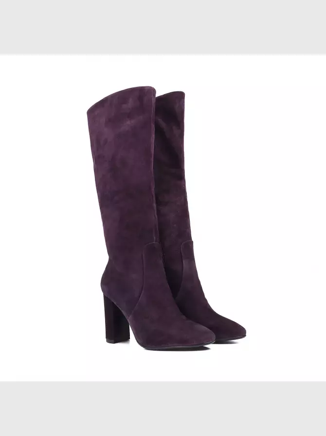 Female high boots Respect: purple, Demі - 00