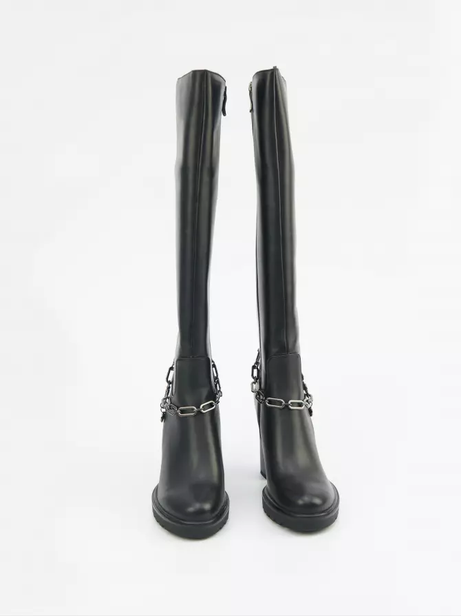 Female high boots Respect: black, Demі - 03