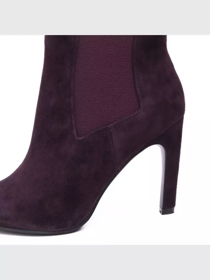 Female ankle boots Respect: purple, Demі - 04