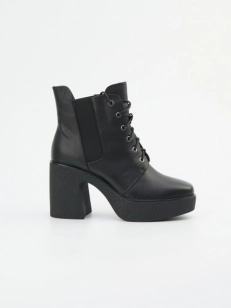 Female ankle boots Respect:  black, Demі - 01