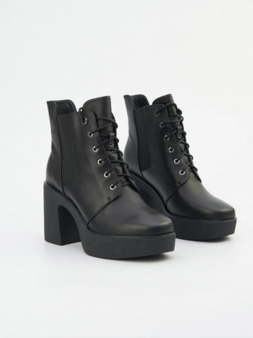 Female ankle boots Respect: black, Demі - 01