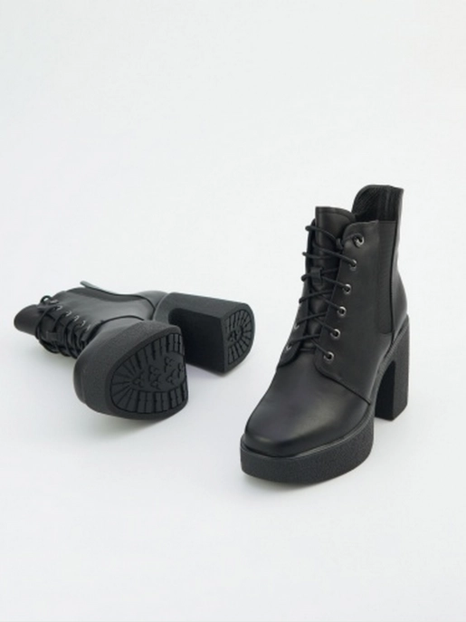 Female ankle boots Respect: black, Demі - 05