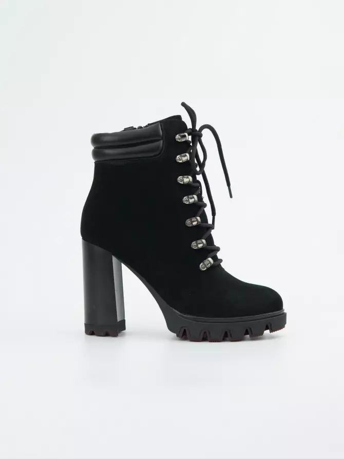 Female ankle boots Respect: black, Demі - 00