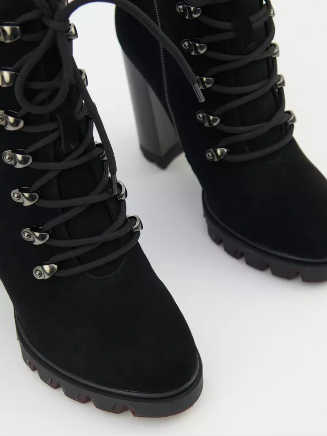 Female ankle boots Respect: black, Demі - 02