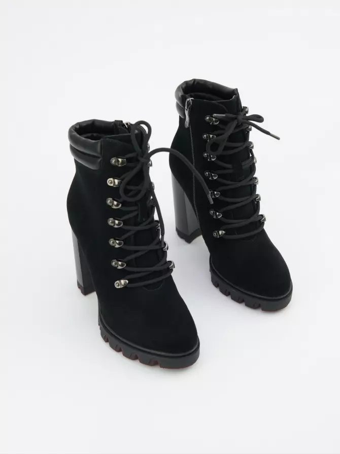 Female ankle boots Respect: black, Demі - 03