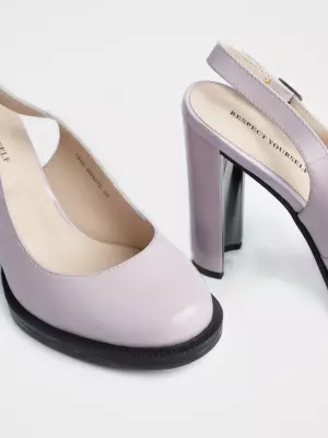 Female sandals Respect:  purple, Summer - 02