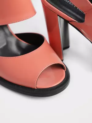 Female sandals Respect:  pink, Summer - 02