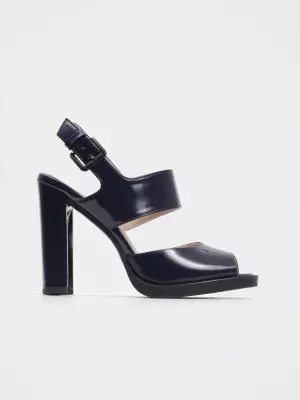 Female sandals Respect:  blue, Summer - 01