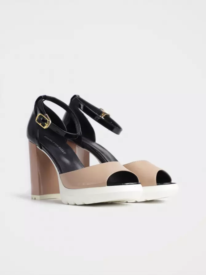 Female sandals Respect: pink, Summer - 01