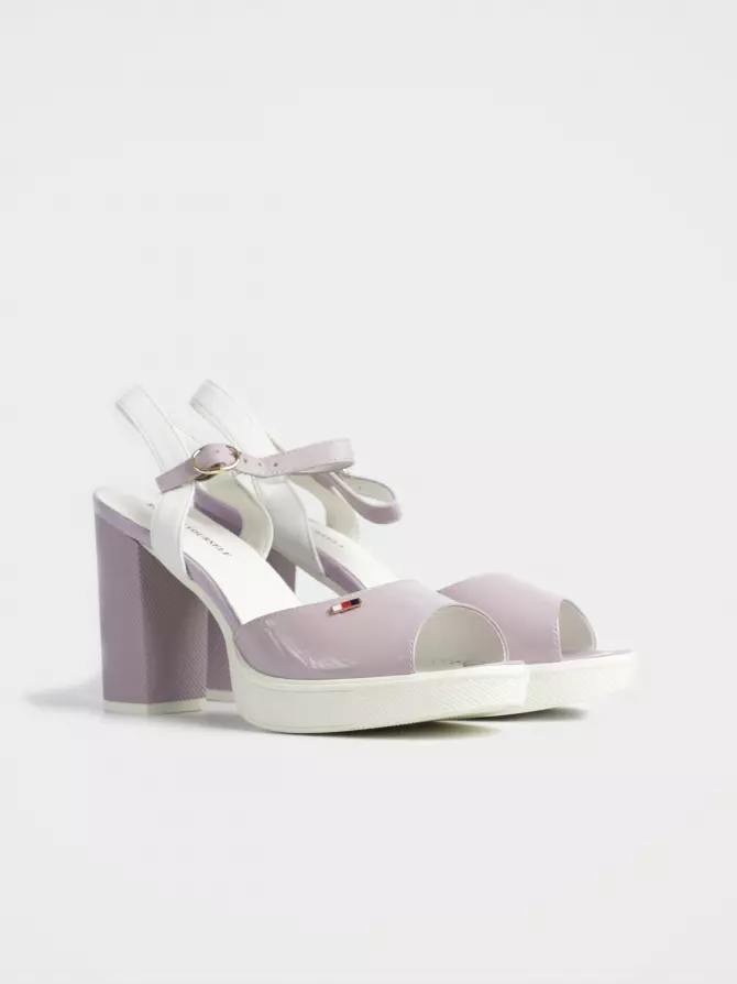 Female sandals Respect: purple, Summer - 01