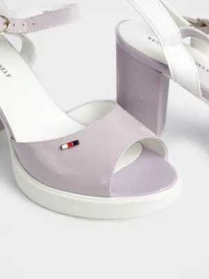 Female sandals Respect:  purple, Summer - 02