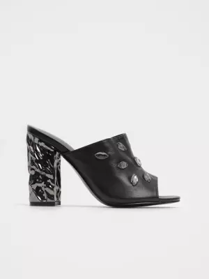 Female shoes Respect:  black, Summer - 01