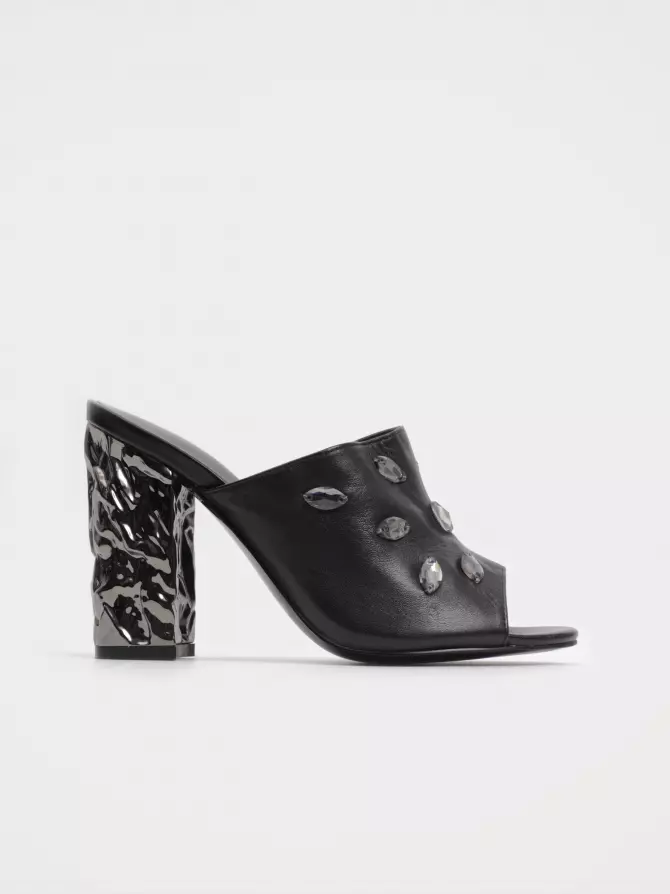 Female shoes Respect: black, Summer - 00