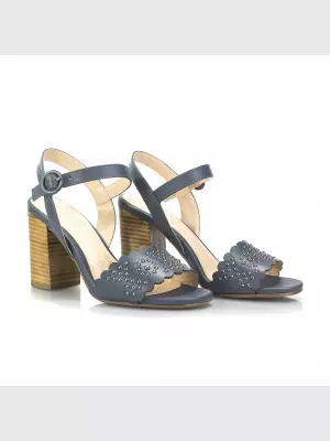 Female shoes Respect:  blue, Summer - 01