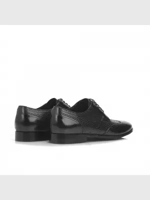 Male shoes Respect:  black, Summer - 02