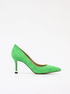 Жіночі туфлі човник Respect:  зелений, Всесезон - 01