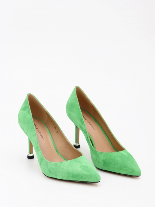 Жіночі туфлі човник Respect: зелений, Всесезон - 01