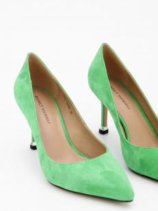 Жіночі туфлі човник Respect:  зелений, Всесезон - 02