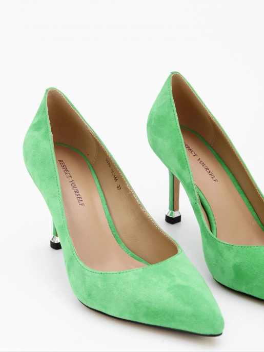 Жіночі туфлі човник Respect: зелений, Всесезон - 02