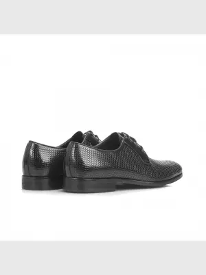 Male shoes Respect:  black, Year - 02