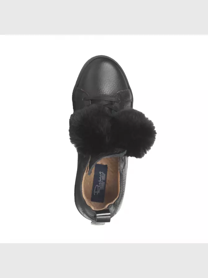 Female sneakers Respect: black, Demі - 02