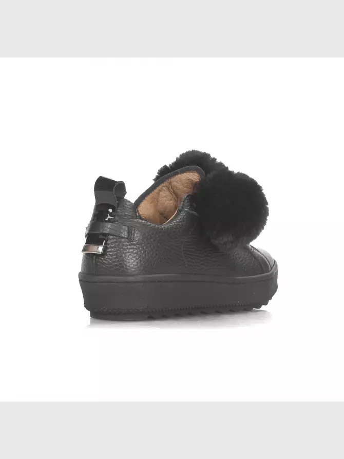 Female sneakers Respect: black, Demі - 03