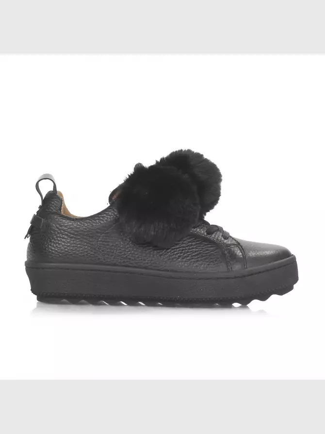 Female sneakers Respect: black, Demі - 00