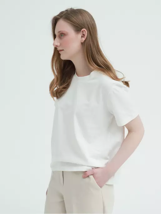 Женская футболка URBAN TRACE: белый, Лето - 01