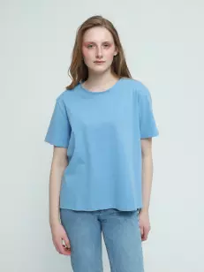 Жіноча футболка URBAN TRACE:  блакитний, Літо - 02